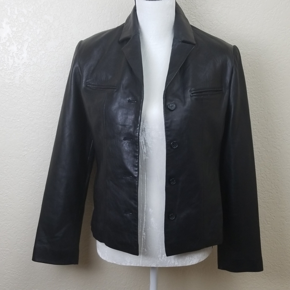 Underground jacket lather size M